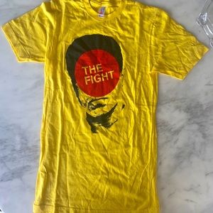 American Apparel Print The Fight in Black & Red